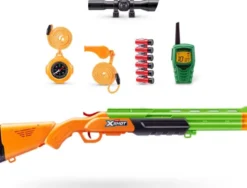 Zuru X-Shot - Shotgun, Kikkert, Walkie-Talkie, Kompas Og Fløjte