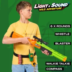 Zuru X-Shot - Shotgun, Kikkert, Walkie-Talkie, Kompas Og Fløjte