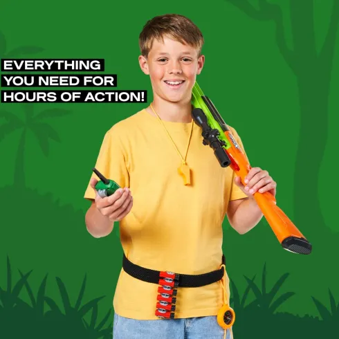 Zuru X-Shot - Shotgun, Kikkert, Walkie-Talkie, Kompas Og Fløjte