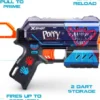 Zuru X-Shot - Skins - Flux Poppy Playtime - Blaster Med 8 Skud