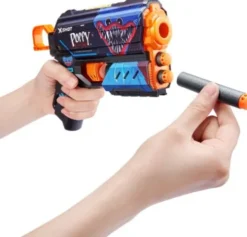 Zuru X-Shot - Skins - Flux Poppy Playtime - Blaster Med 8 Skud