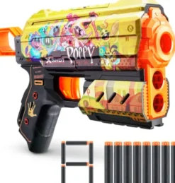 Zuru X-Shot - Skins - Flux Poppy Playtime - Blaster Med 8 Skud