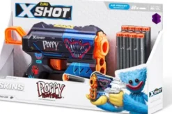 Zuru X-Shot - Skins - Flux Poppy Playtime - Blaster Med 8 Skud