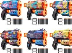Zuru X-Shot - Skins - Flux Poppy Playtime - Blaster Med 8 Skud